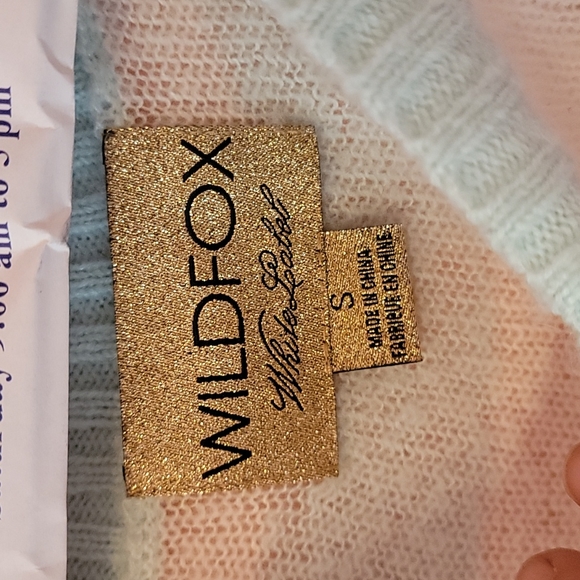1 left! Rare wildfox white label heart sweater. In size Small - Picture 5 of 8